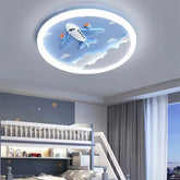 Modern Cute LED Ceiling Lamp For Kids Children's Room Bedroom Chandelier Light Interior Home Decoration Lustre Lighting Fixtures