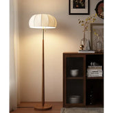 French Vintage Wood E27 Led Floor Lamps for Living Room Bedroom Bedside Study Lamp Advanced Sense of Design Ambient Lights