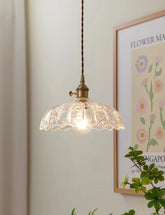 Multi-Style Vintage Pendant Light with Clear Glass Brass Farmhouse Hanging Light fixtures for Kitchen Island Dining Room Bedroom