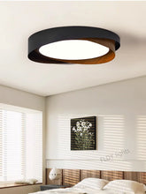 Dimmable Eye Protection LED Chandelier Modern Living Room Bedroom Study Ceiling Light Restaurant Circular LED Light