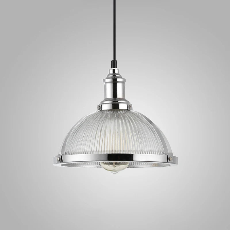 Vintage Hanging Lamp Pendant Lights Fixtures Glass Shade Loft  Luminaire Suspension Led Pendant Lamp for Dining Room Office E27