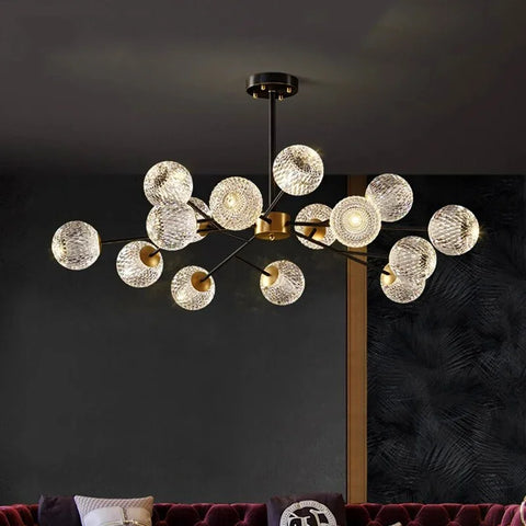 Nordic Minimalist LED Pendant Lights Hanging Wire Line Lamp For Dining Table Living Room