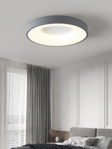 Bedroom lamp ceiling lamps Nordic minimalist modern room 2023 new minimalist round dining room master bedroom lights
