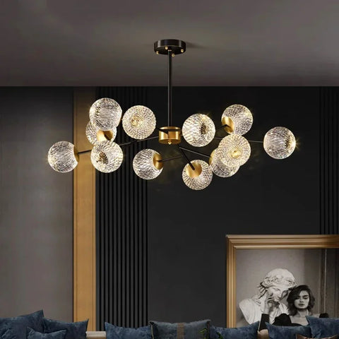Nordic Minimalist LED Pendant Lights Hanging Wire Line Lamp For Dining Table Living Room