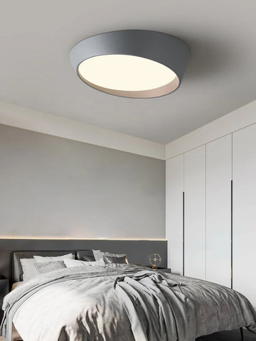 Bedroom ceiling lamp led modern minimalist minimalist Nordic lamps round living room lamp dining room master bedroom room lamp