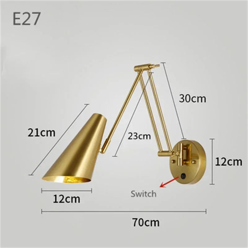 Modern Wall Light Sconces Reading Lamp for Bed Headboard Lamp Stairs Lighting Decorative Lights Decoration VIP Drop Shipping