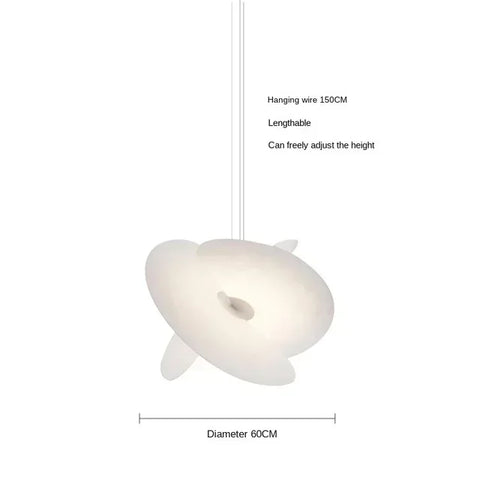 Nordic Silk Salon Chandeliers Creative Curve Design Led Light Modern Home Decoration for Living Room Dining Bedroom Pendant Lamp