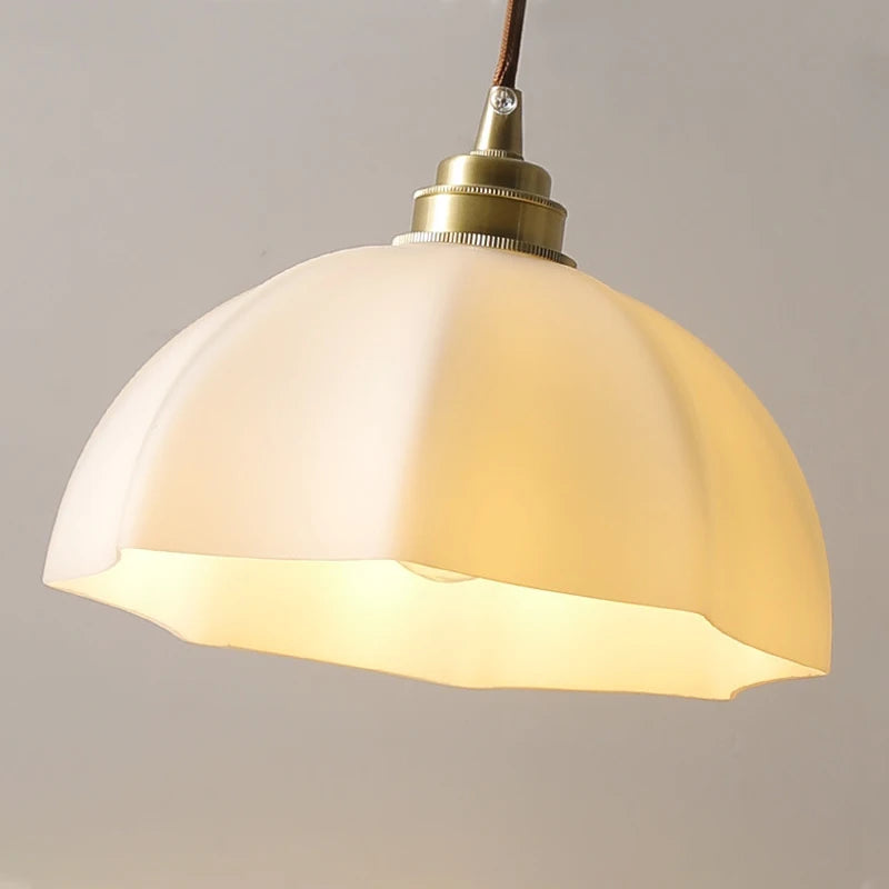Nordic Design Pendant Lights Wire Kitchen Office Metal Industrial Led Pendant Lamp Glass Shade for Dining Room Liing Room