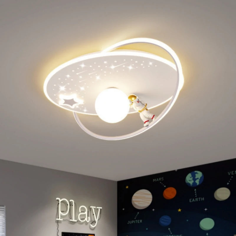 Children's Ceiling Lamp Modern LED Ceiling Chandelier Kids Room Light Home Decor Girls' Boys' Bedroom Lustre Lighting Fixtures