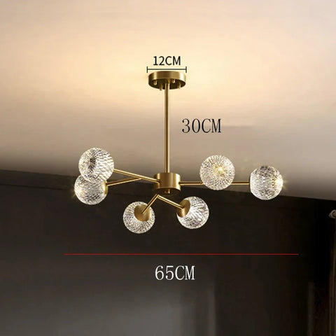 Nordic Minimalist LED Pendant Lights Hanging Wire Line Lamp For Dining Table Living Room