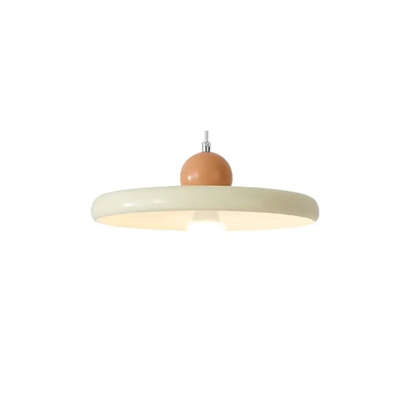 French Flying Saucer Chandelier Minimalist Internet Celebrity High-end Table Lamp  Dining Room Chandelier Cream Style Chandelier