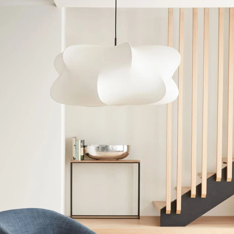 Nordic Minimalist Silk Lamp Restaurant Pendant Lights Luxury Home Decor Chandeliers For Dining Room Bedroom Suspension Luminaire