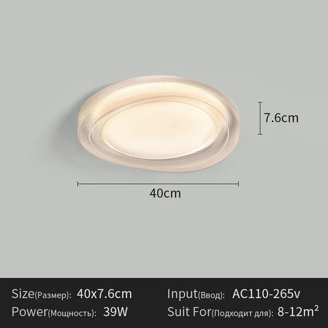 Bedroom Ceiling Light New Designer Creative Floating High-end Feeling Living Room LED Light Simple Modern Home Lighting Fixtures