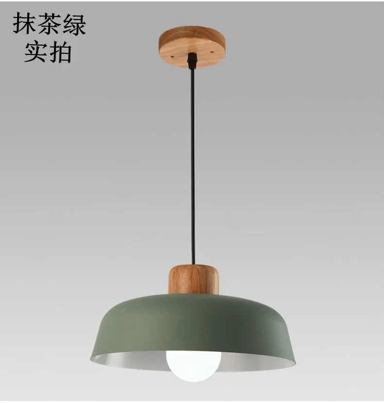 Now Nordic Lighting Modern Living Room Dining Table Lamps Simple Personality Creative Bar Bedroom Single Head Macaron Chandelier