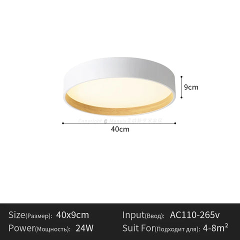 Italian minimalist bedroom ceiling lights round dining room studydecorative led lamps simple 2025 new home master bedroom lamp