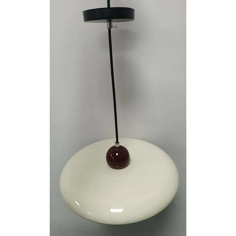 French Flying Saucer Chandelier Minimalist Internet Celebrity High-end Table Lamp  Dining Room Chandelier Cream Style Chandelier