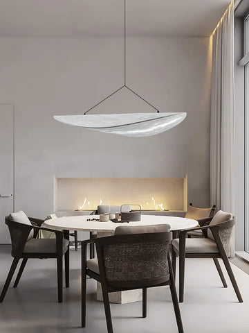 Retro New Chinese Wabi-Sabi Style Silk Pendant Lamp Designer Living Room Chandelier for Home Stay Bar Dining Room Room Decor