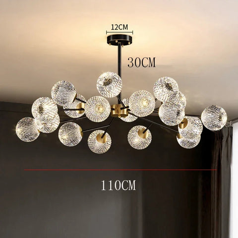 Nordic Minimalist LED Pendant Lights Hanging Wire Line Lamp For Dining Table Living Room