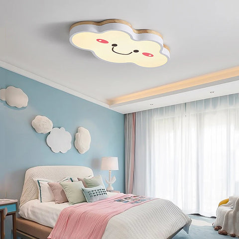 Led Cloud Ceiling Lights Multicolor Children's Room Ceiling Lamp Cartoon Bedroom Chandelier Amusement Kindergarten Nursery Lamps