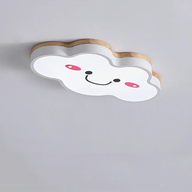 Led Cloud Ceiling Lights Multicolor Children's Room Ceiling Lamp Cartoon Bedroom Chandelier Amusement Kindergarten Nursery Lamps