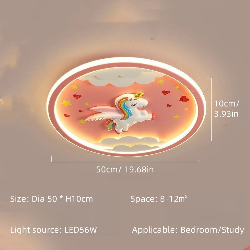 Rocket LED Ceiling Lamp Children Room Bedroom Study Bedroom Light Fighter Modern Lighting Lustre Indoor Home Decoration Lighting