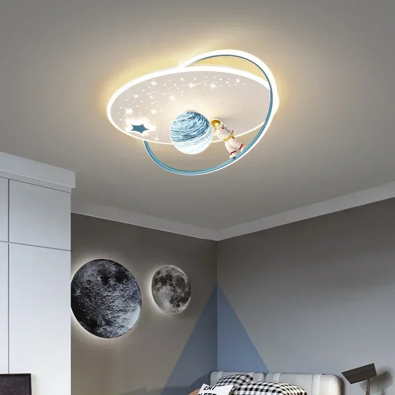 Children's Ceiling Lamp Modern LED Ceiling Chandelier Kids Room Light Home Decor Girls' Boys' Bedroom Lustre Lighting Fixtures