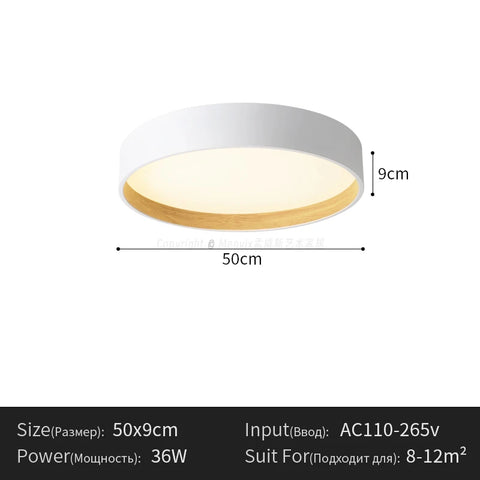 Italian minimalist bedroom ceiling lights round dining room studydecorative led lamps simple 2025 new home master bedroom lamp