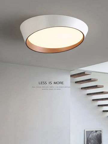Bedroom ceiling lamp led modern minimalist minimalist Nordic lamps round living room lamp dining room master bedroom room lamp