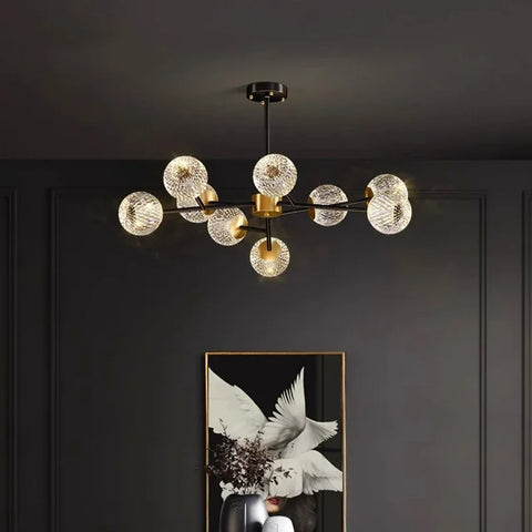 Nordic Minimalist LED Pendant Lights Hanging Wire Line Lamp For Dining Table Living Room