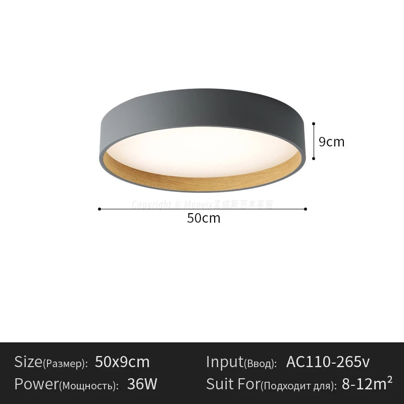 Italian minimalist bedroom ceiling lights round dining room studydecorative led lamps simple 2025 new home master bedroom lamp