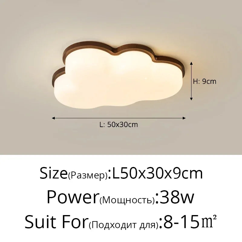 Nordic Cloud Ceiling Lamp Dimmable for Child Bedroom Balcony Baby Room Ceiling Lights Home Decor Indoor Lighting Luster Fixture
