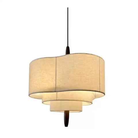 Wabi Sabi Pendant Lights Living Room Kitchen Island Led Ceiling Chandelier Japan Cloth Ceiling Lamp Home Decorations Lustre