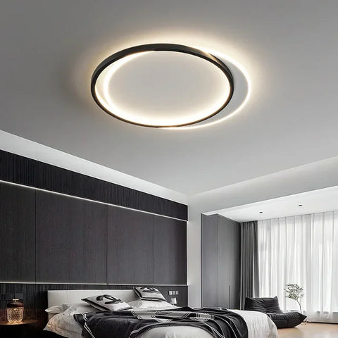 Modern Simple Round Bedroom Led Ceiling Lamp Dimmable Circle Living Room Study Lights Indoor Lighting Home Decor Luster Fixtures