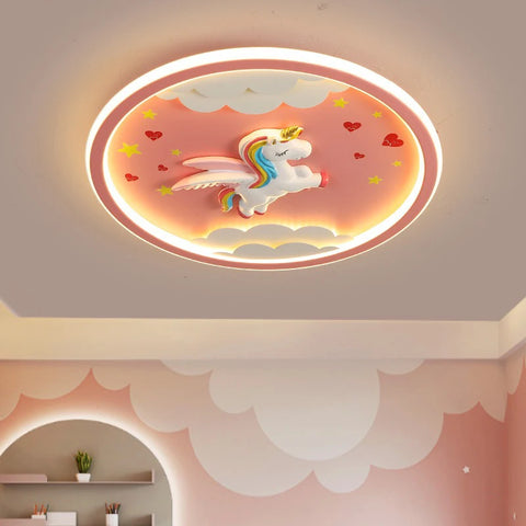 Rocket LED Ceiling Lamp Children Room Bedroom Study Bedroom Light Fighter Modern Lighting Lustre Indoor Home Decoration Lighting