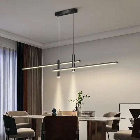 Modern LED Pendant Lights Bar Counter Dining Room Table Lights Spotlights Simple And Contemporary Nordic villa hotel lobby