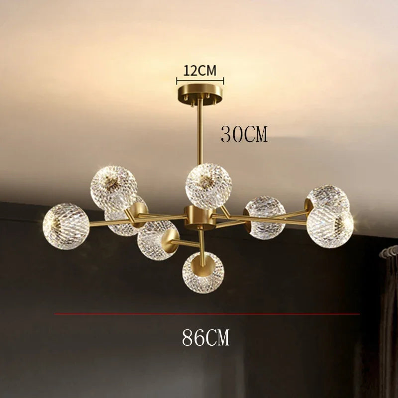 Nordic Minimalist LED Pendant Lights Hanging Wire Line Lamp For Dining Table Living Room