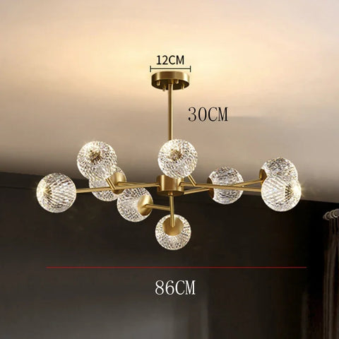 Nordic Minimalist LED Pendant Lights Hanging Wire Line Lamp For Dining Table Living Room