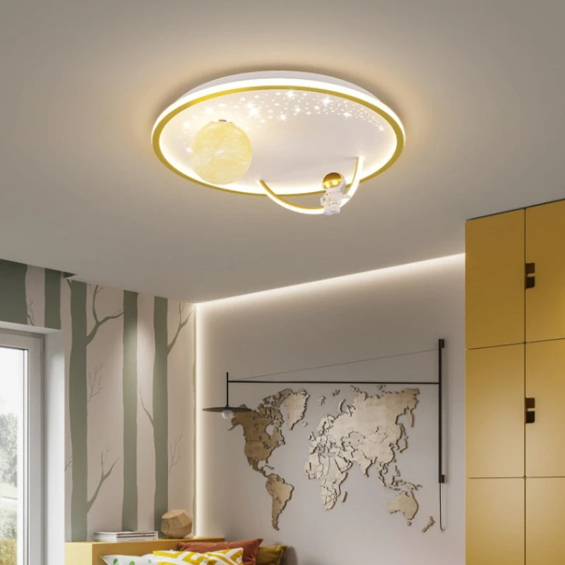 Children's Ceiling Lamp Modern LED Ceiling Chandelier Kids Room Light Home Decor Girls' Boys' Bedroom Lustre Lighting Fixtures