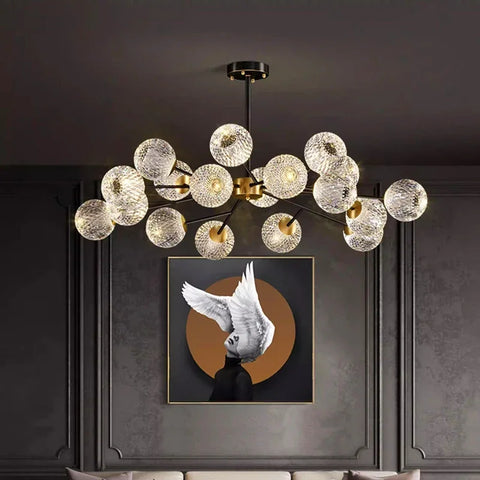 Nordic Minimalist LED Pendant Lights Hanging Wire Line Lamp For Dining Table Living Room