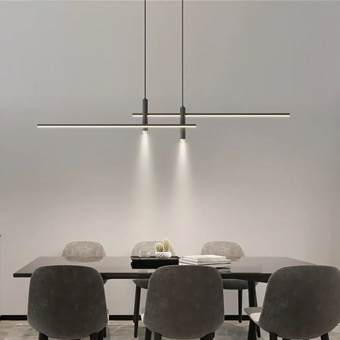 Modern LED Pendant Lights Bar Counter Dining Room Table Lights Spotlights Simple And Contemporary Nordic villa hotel lobby