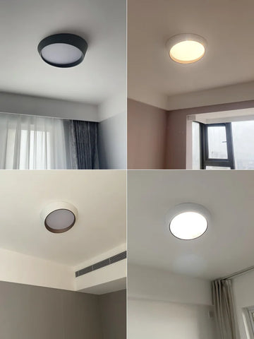 Bedroom ceiling lamp led modern minimalist minimalist Nordic lamps round living room lamp dining room master bedroom room lamp