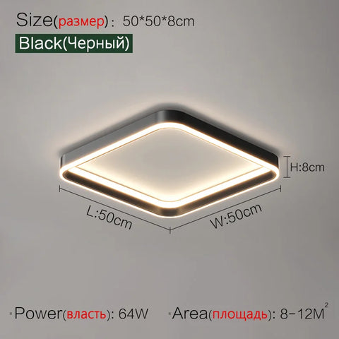 Bedroom lamp ceiling lamp led warm romantic decoration creative Nordic lights modern minimalist room master bedroom ceiling lamp