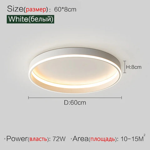 Bedroom lamp ceiling lamp led warm romantic decoration creative Nordic lights modern minimalist room master bedroom ceiling lamp