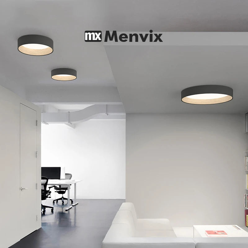 Italian minimalist bedroom ceiling lights round dining room studydecorative led lamps simple 2025 new home master bedroom lamp