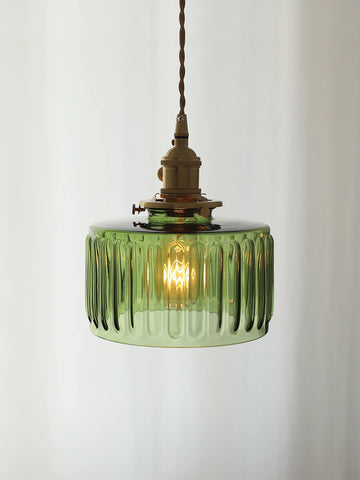 Color Nordic Pendant Light Lamp Glass Design Deco Led Hanging Light Fixtures Bedroom Modern Copper Japanese Luminaire Suspension