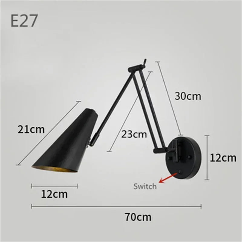 Modern Wall Light Sconces Reading Lamp for Bed Headboard Lamp Stairs Lighting Decorative Lights Decoration VIP Drop Shipping
