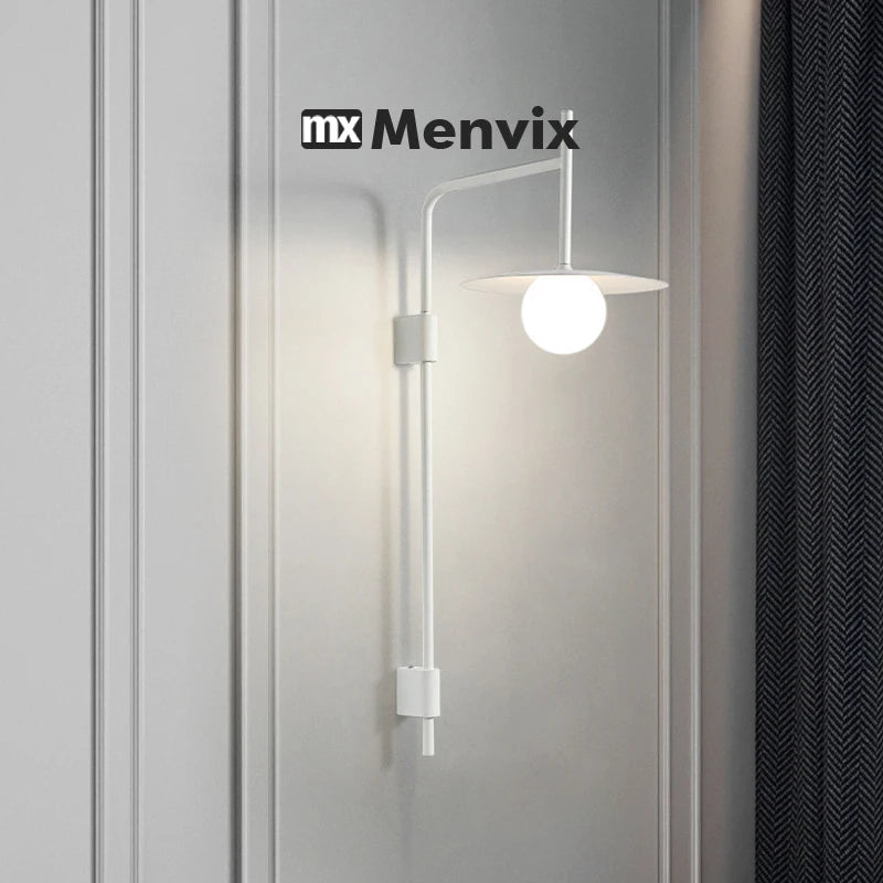 Menvix Modern Wall Lamp Nordic LED Lighting Fixtures Creative Sconces for Bedside Living Room Home Indoor Decoration Luminaire