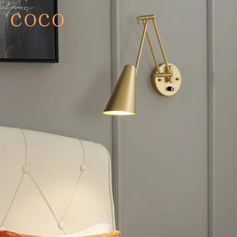 Modern Wall Light Sconces Reading Lamp for Bed Headboard Lamp Stairs Lighting Decorative Lights Decoration VIP Drop Shipping